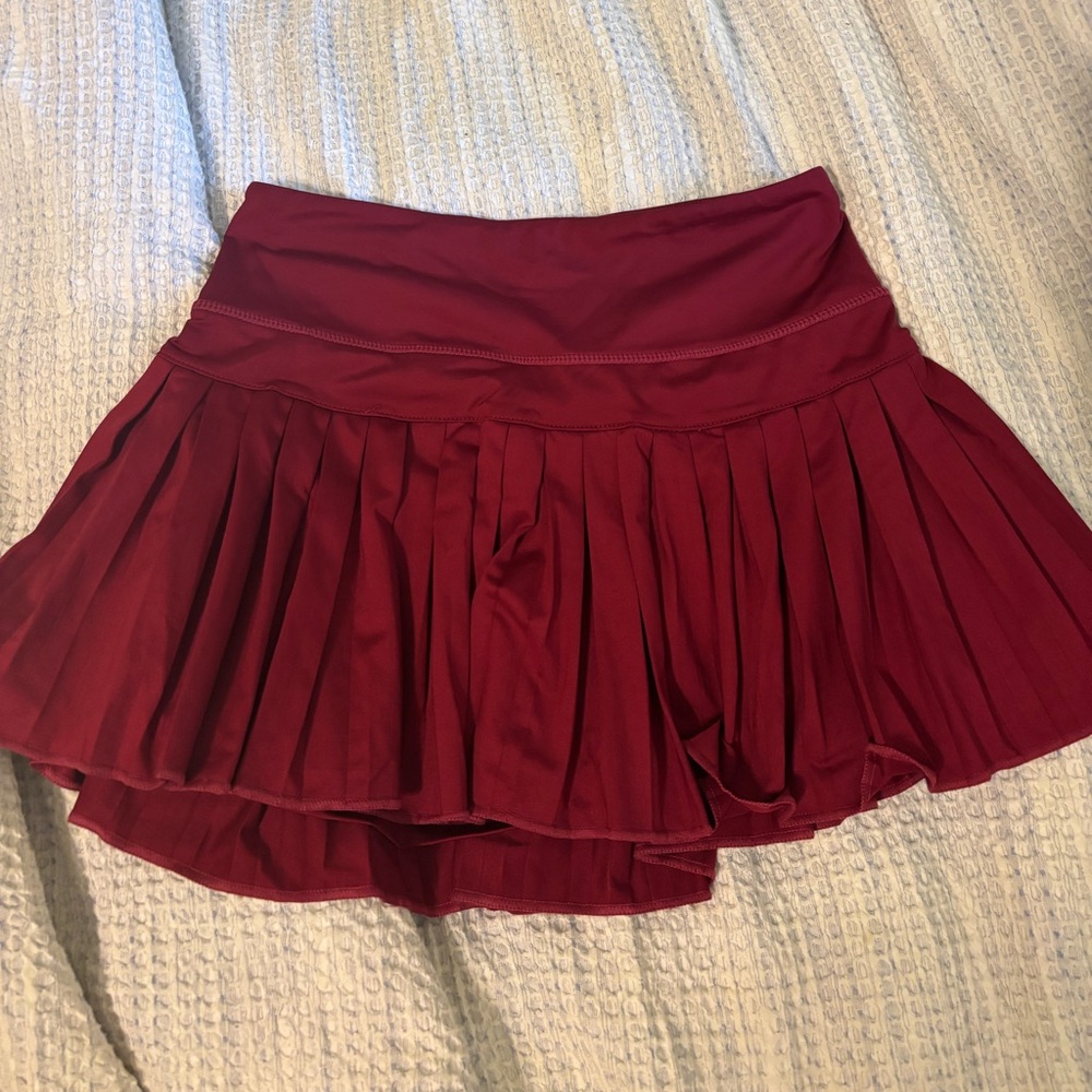 Gold Hinge Tennis Skirt